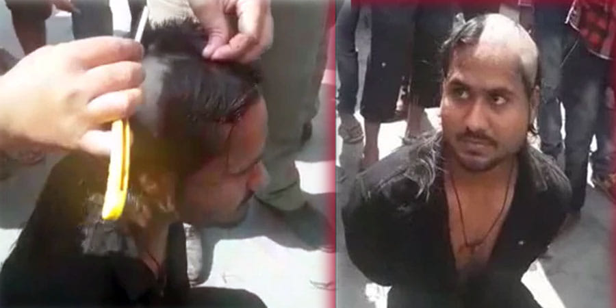 Mouth of Romeo made in front of police