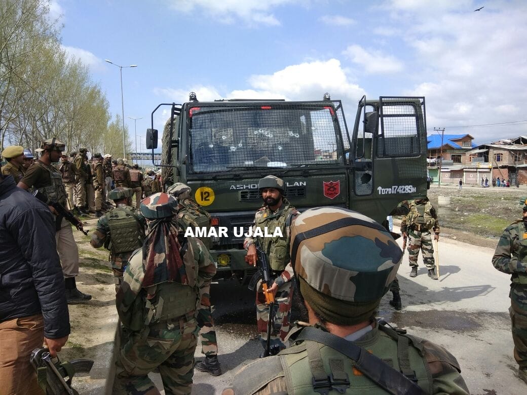  Attack on Army convoy in Srinagar