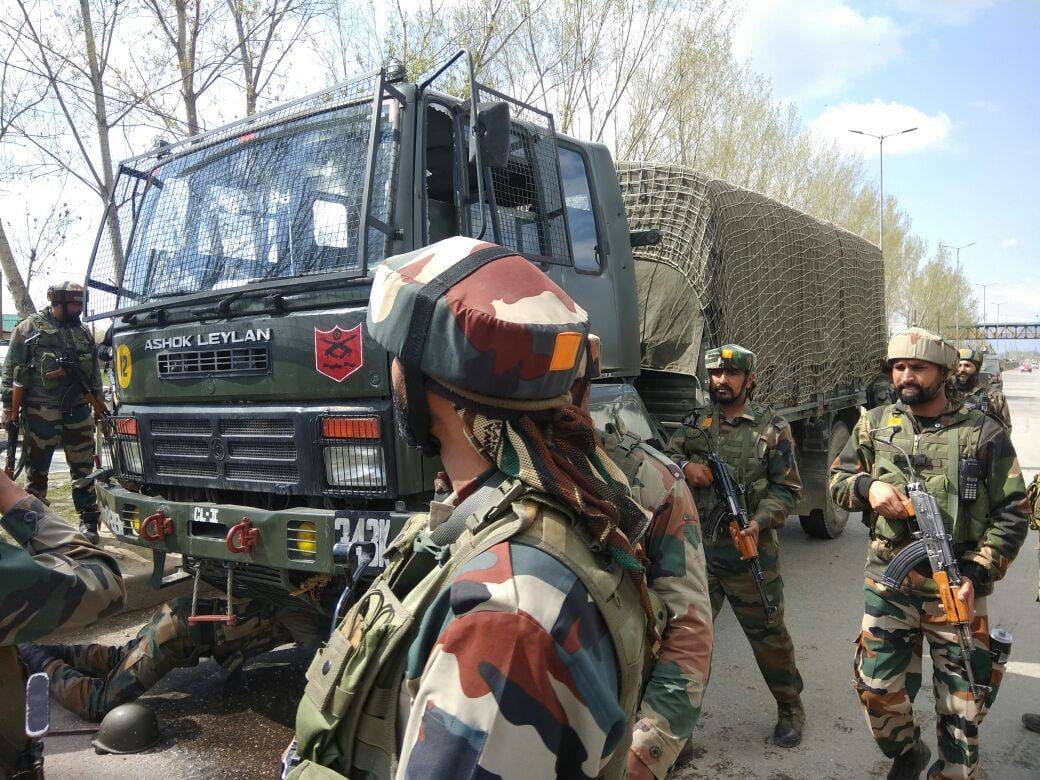  Attack on Army convoy in Srinagar
