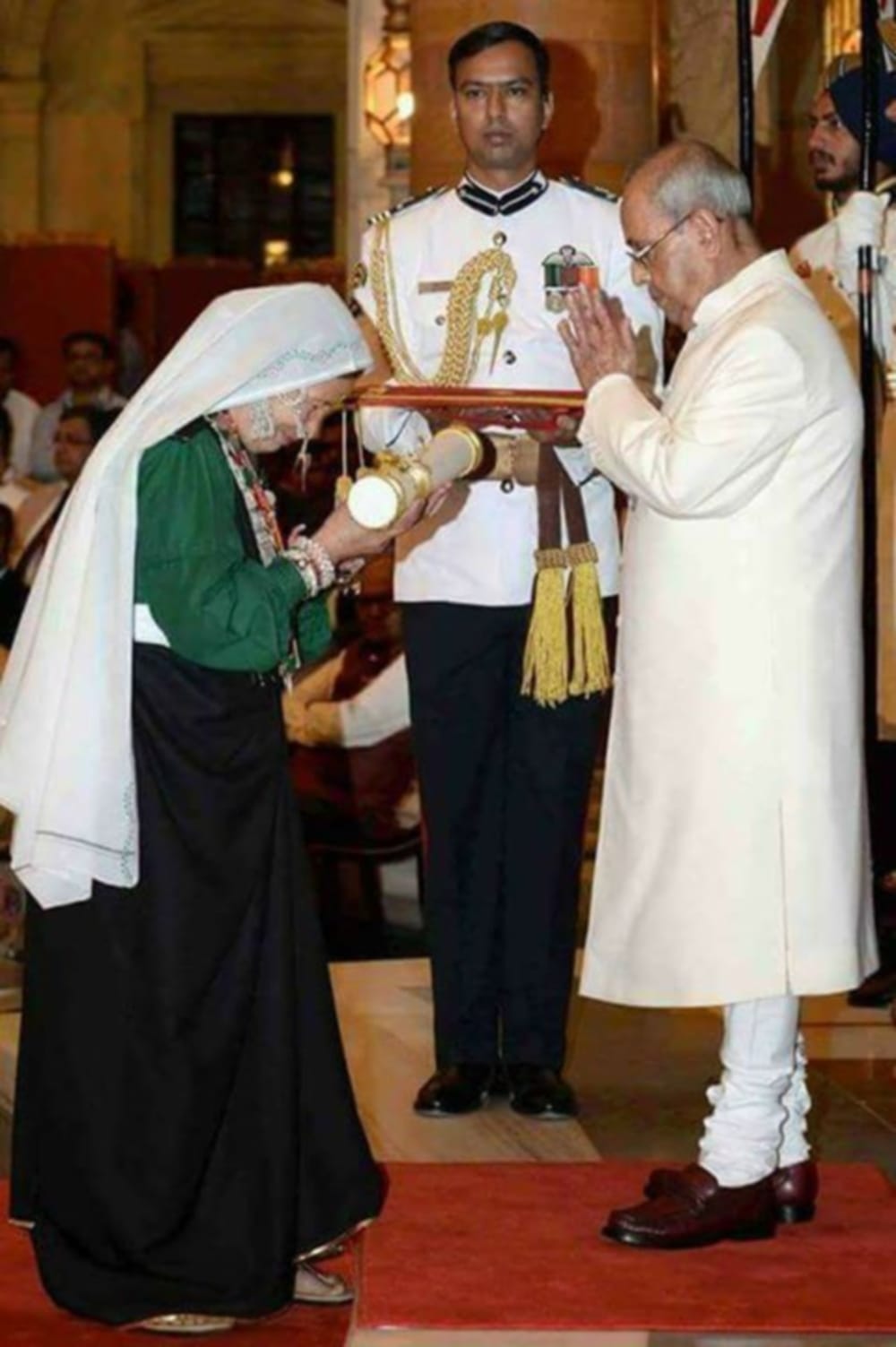 Padma Shri Basanti Bisht's mann ki baat with pm modi