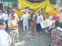 yamuna nagar, atikraman,hungama