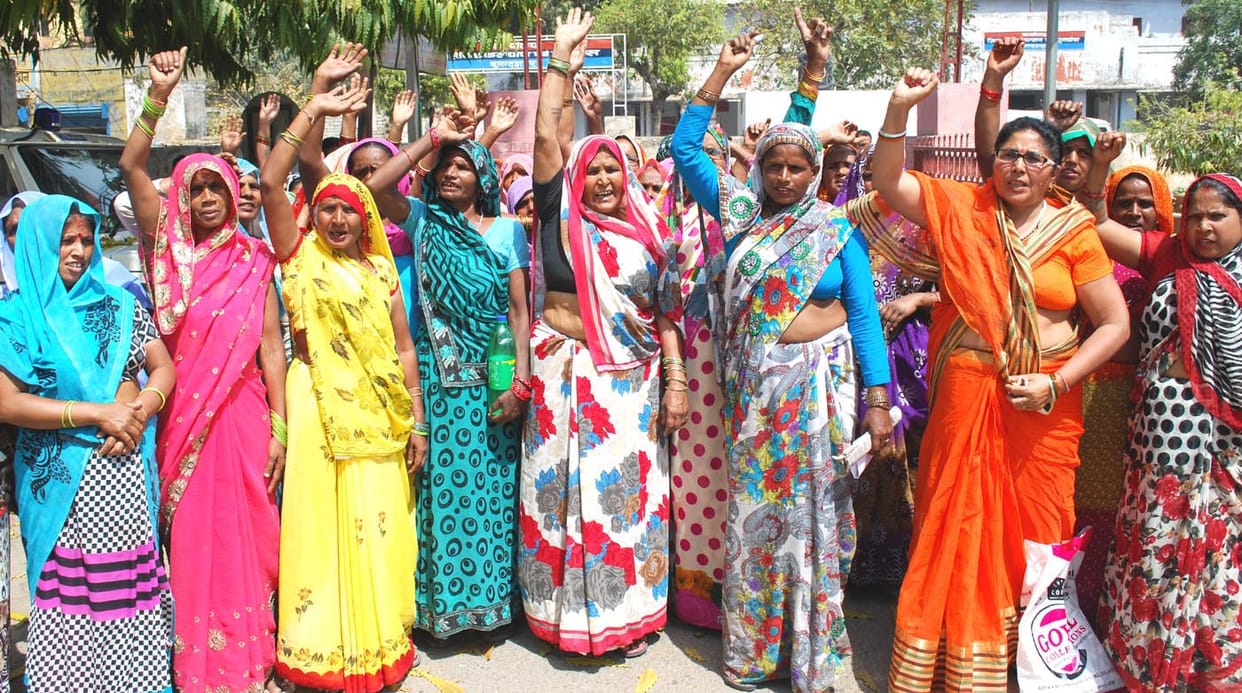 No liquor shops open, women are women