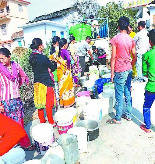Drinking water crisis increases, tankers start supply