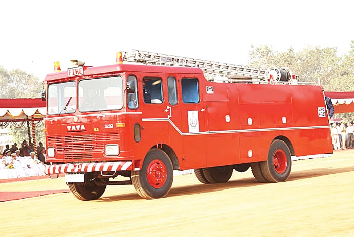 fire in highway hotel