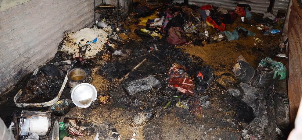 Youth Burn Alive in House Fire at Shimla.