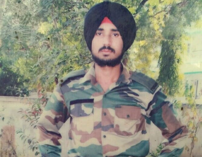 indian army soldier kulwant singh found dead in jammu kashmir at border