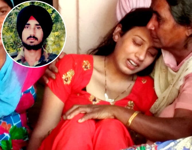 indian army soldier kulwant singh found dead in jammu kashmir at border