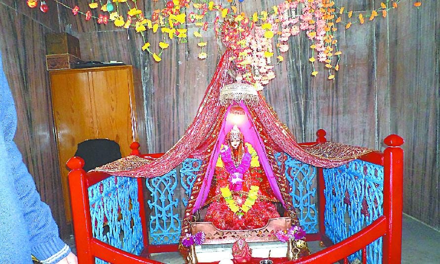 Mother Zhula Devi is also the center of the British's faith