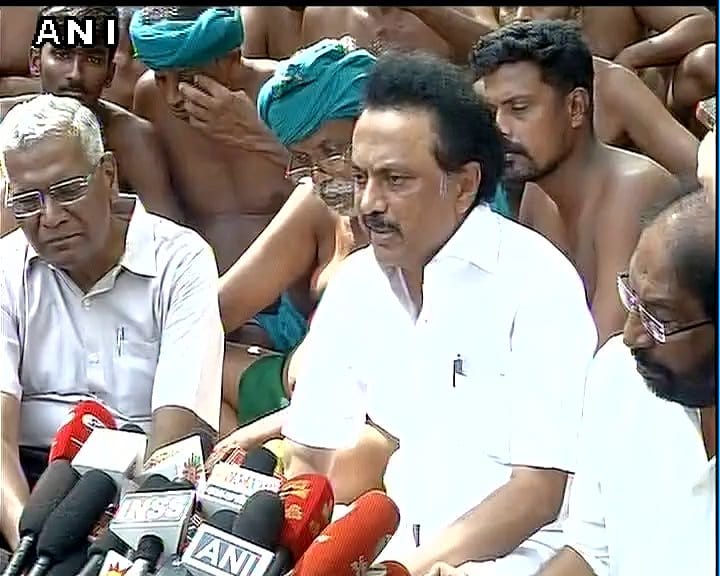 DMK's chairman MK Stalin arrested during farmers protest 