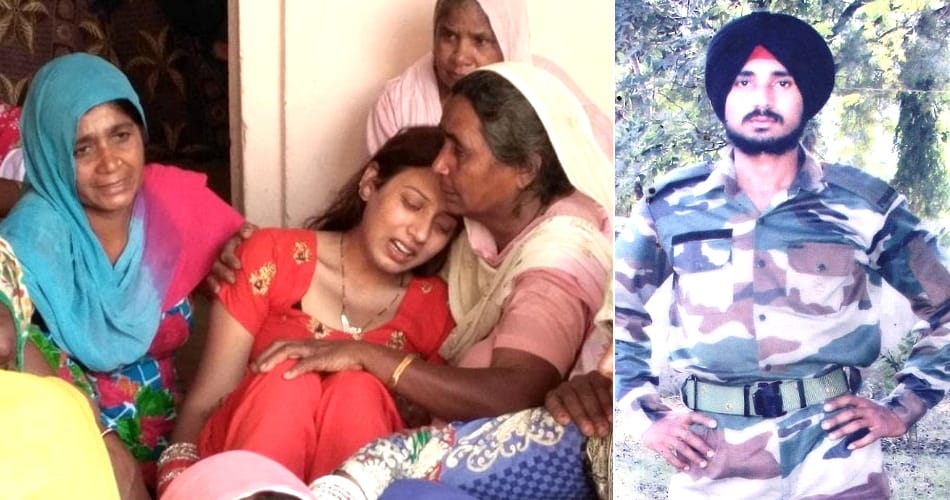 indian army soldier kulwant singh martyr in Jammu kashmir