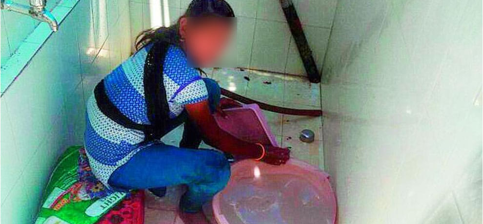 minor girl caught working in police canteen in telangana