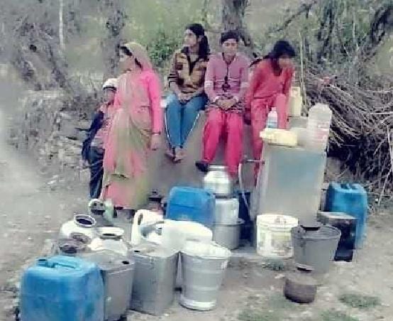 The tremendous water crisis in Gangolit belt