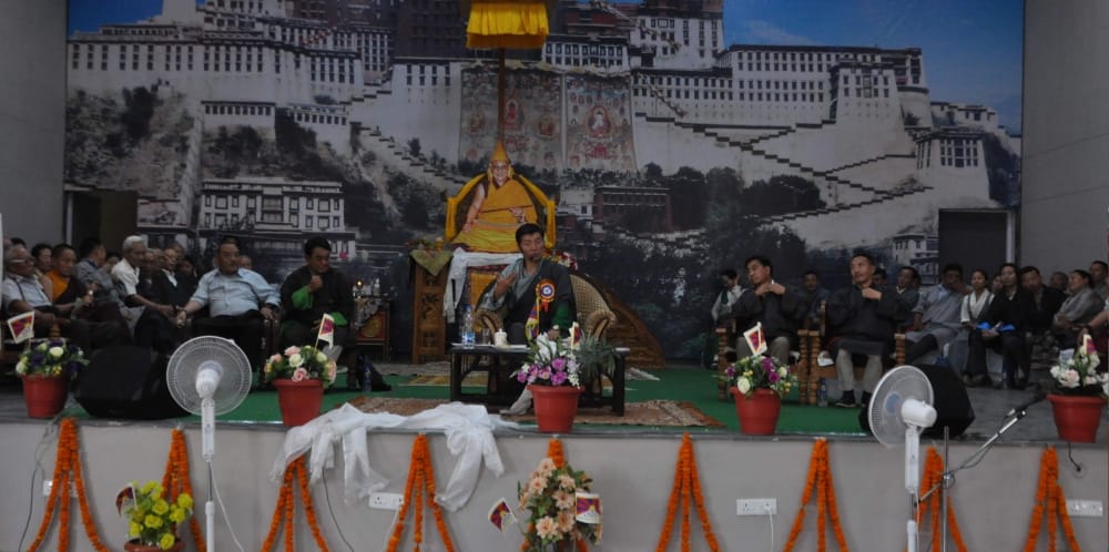 Tibet's PM Dr. Sangay meets CM Trivendra 