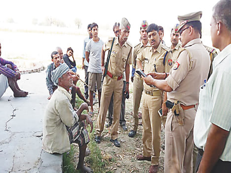 Elderly throat slit killing on tubewell