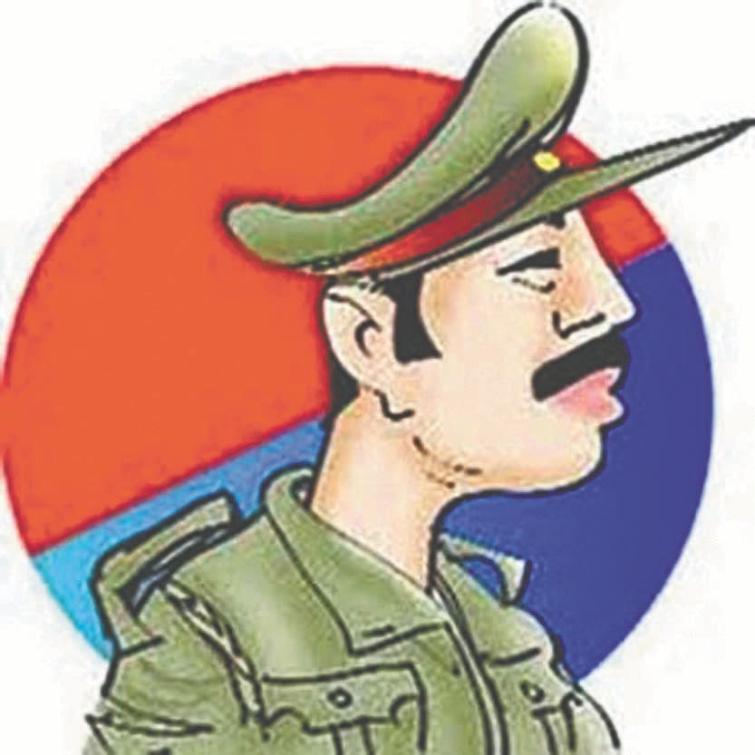 UP police constable supend in charge of molestation with lady teacher