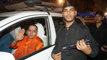  lucknow ask quiestion to  varanasi for so called cm yogi procession