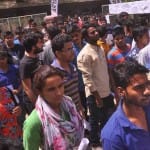पहली पाली में 99, दूसरी में 90 प्रतिशत उपस्थिति