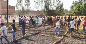 accident in rural area