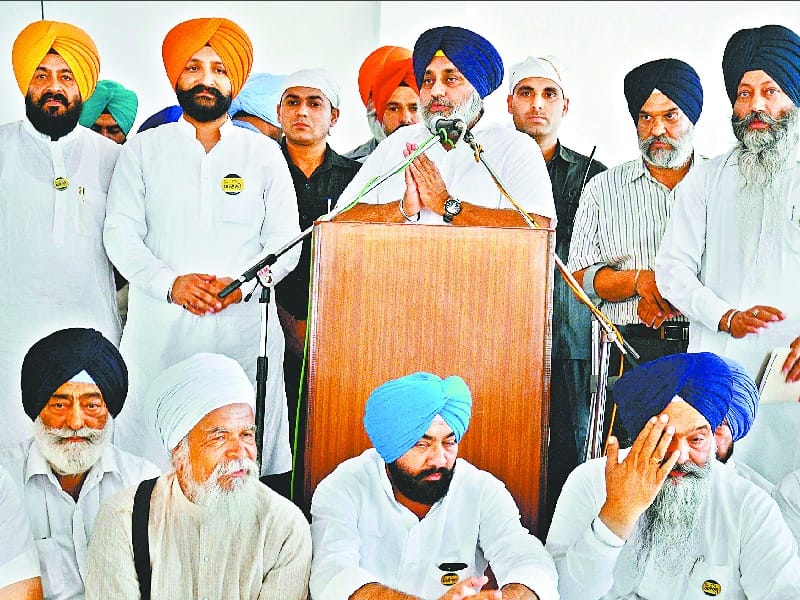 Former deputy CM Sukhbir Singh Badal, Congress government, political attack,Patiala