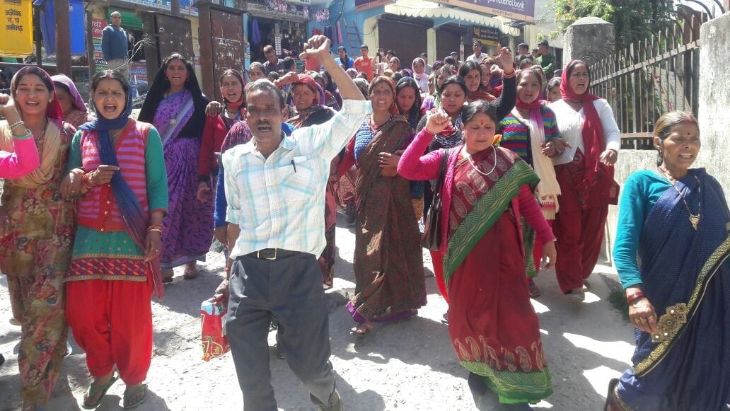 Anger of women not stopped.