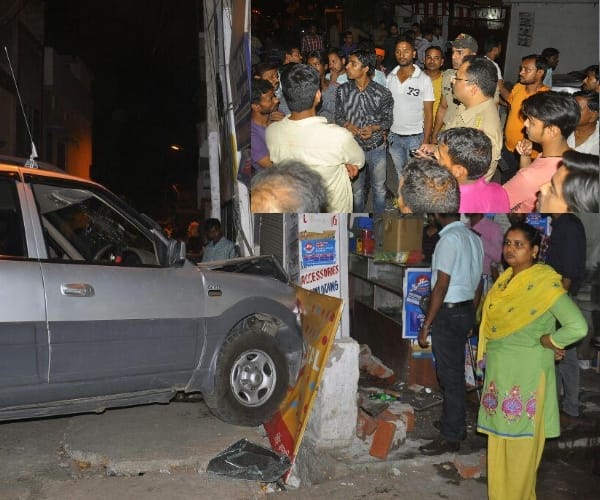  Accident in Indira Nagar in Lucknow.
