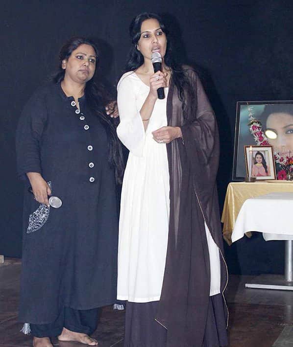 Kamya Punjabi at Pratyusha Banerjee’s prayer meet on first death anniversary 