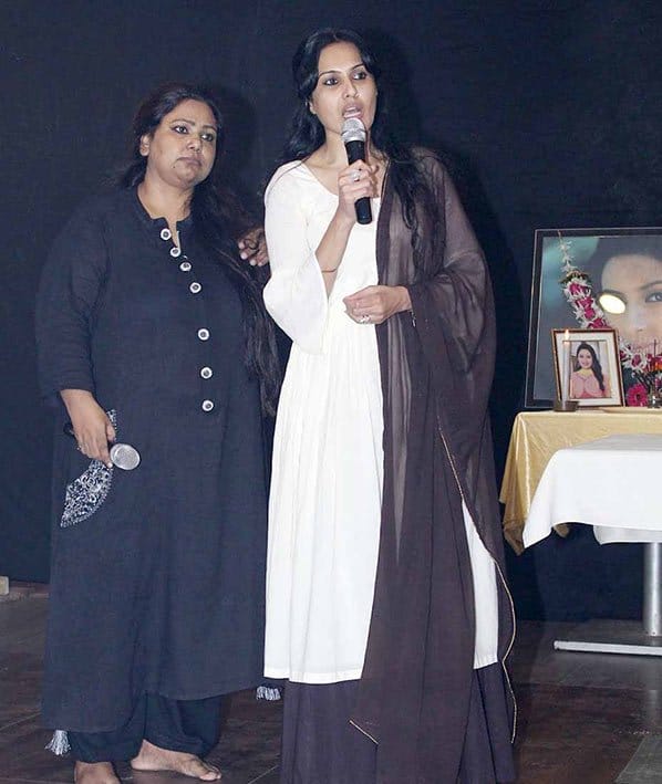 Kamya Punjabi at Pratyusha Banerjee’s prayer meet on first death anniversary 