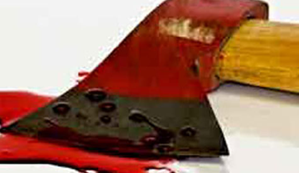 old man killed with the cut with ax