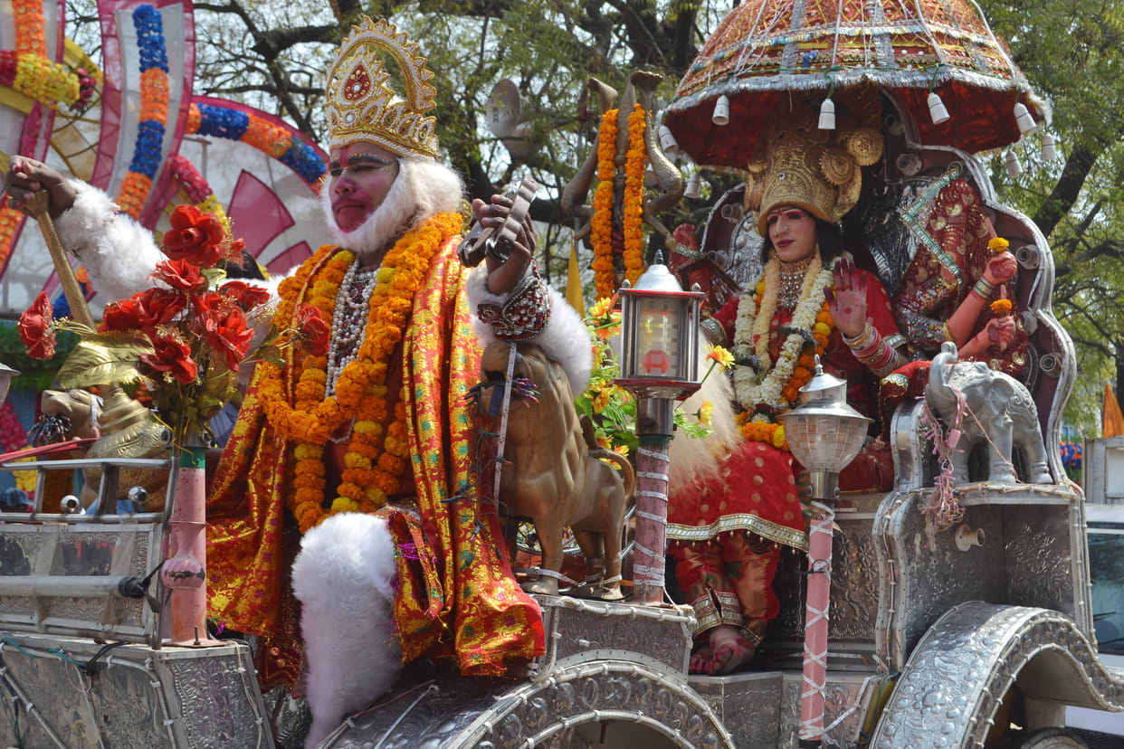 Exhibition of Madanpur Devi mother