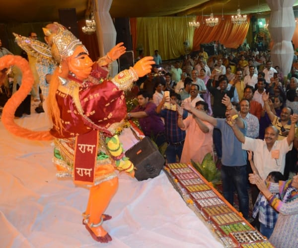 hanuman jayanti samaroh in Lucknow.