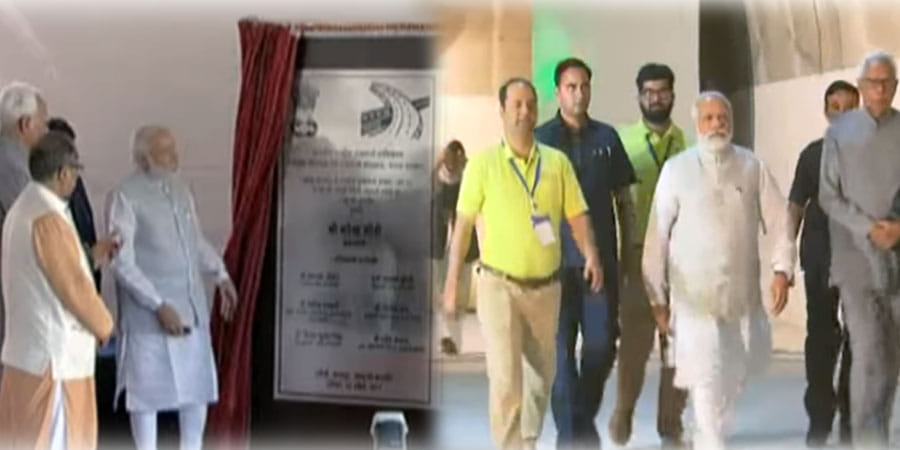 images of inauguration of chinani nashri tunnel