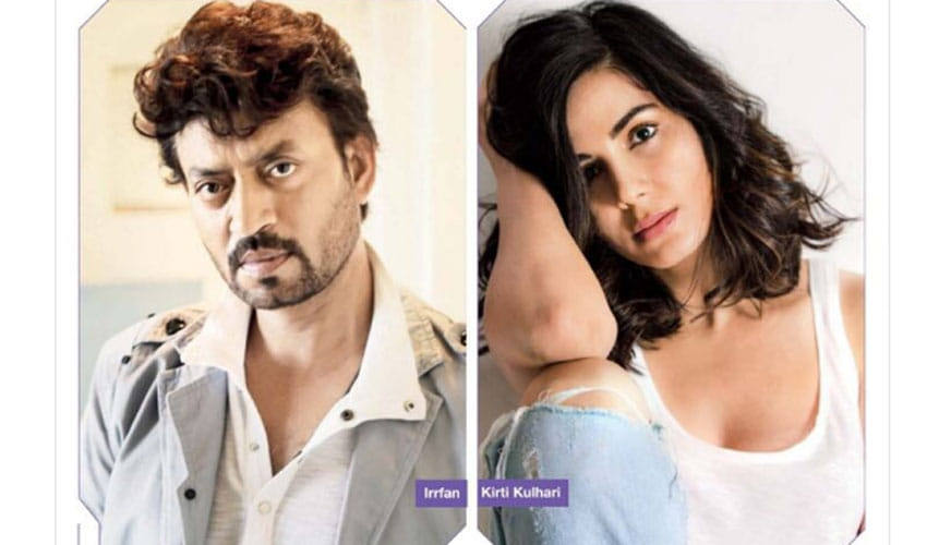 irrfan khan is going to work with pink heroine