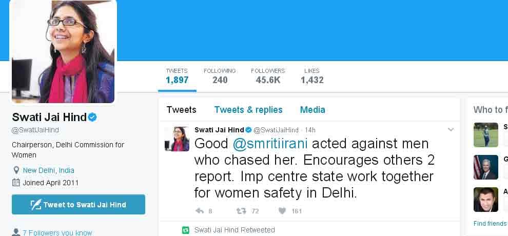 video of accused student came who teased smriti irani in delhi