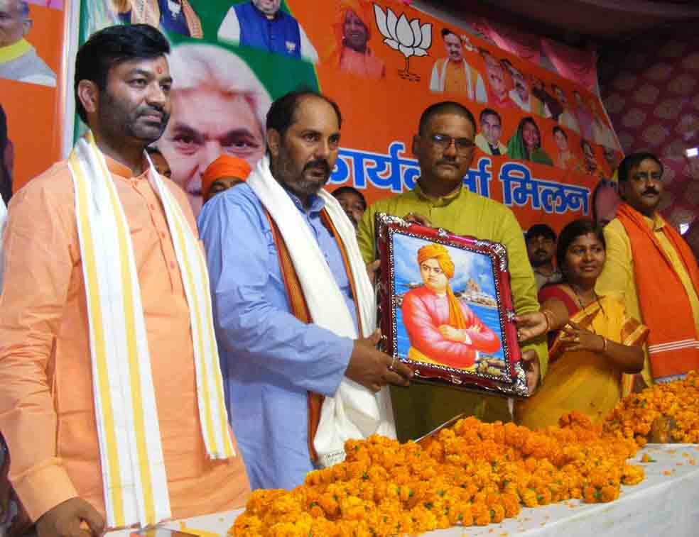 UP ministers say - PM Modi saint, Public good his agenda