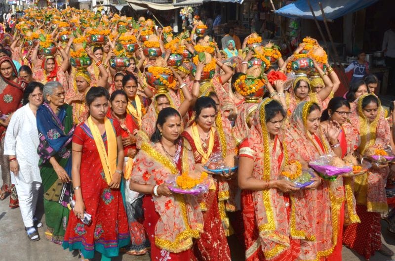yamuna chhat cellebration