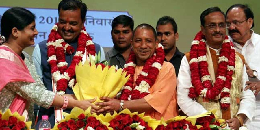 Why did not the Yogi Government's first cabinet meeting so far?