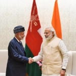 पीएम मोदी के साथ ओमान के विदेश मंत्री 