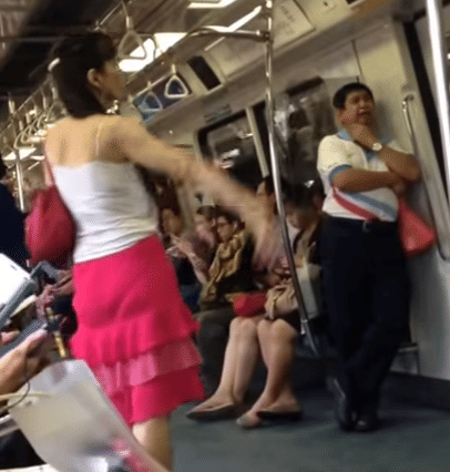 ballerina performance in singapore metro