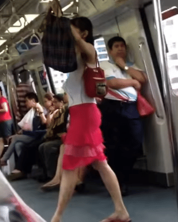 ballerina performance in singapore metro