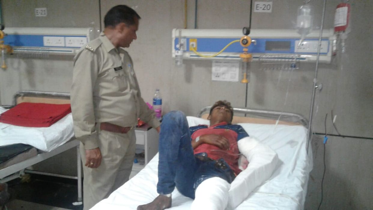 bomb blast in paswara hapur