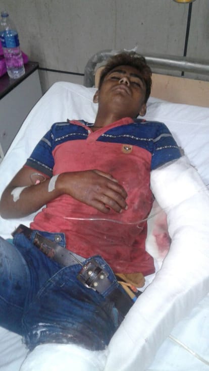 bomb blast in paswara hapur
