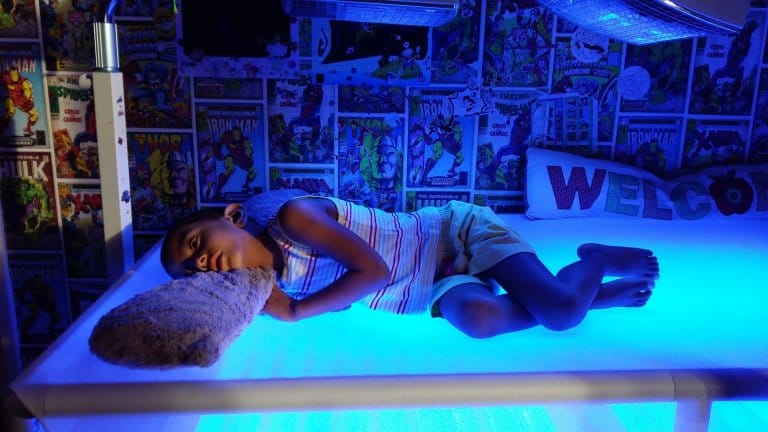 Boy, 4, must spend 20 hours a day under bright lights 