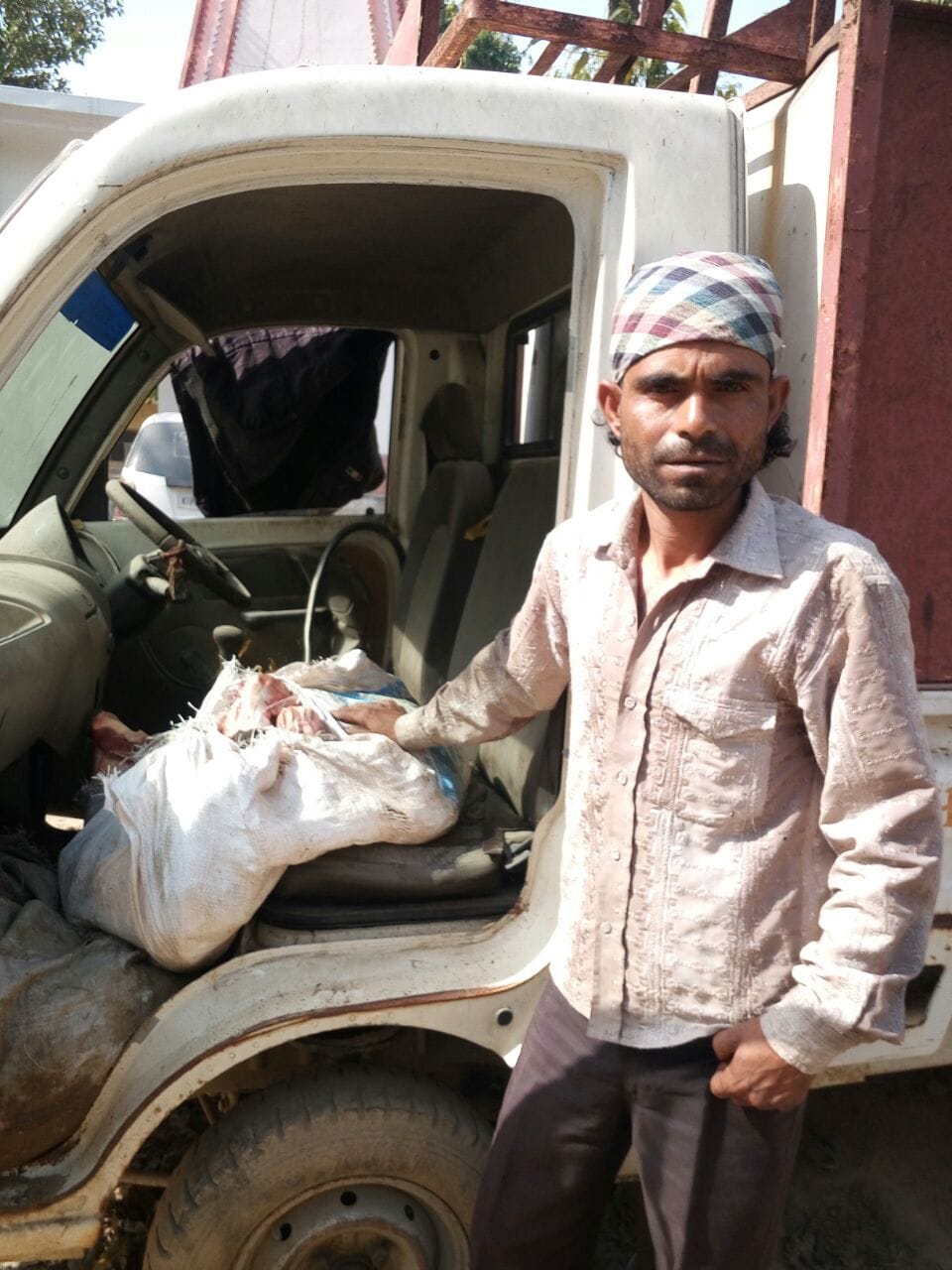 Beef was sold near the Mosque in Rasulpur village, three arrested