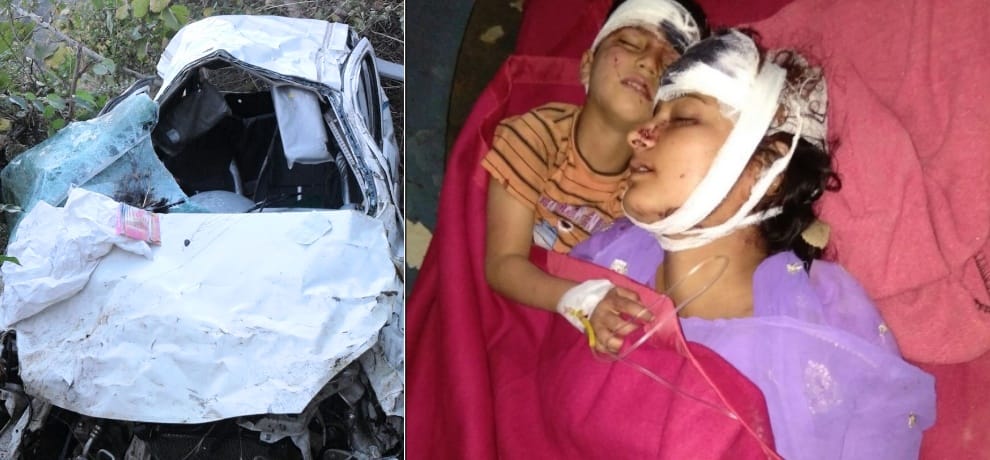 car accident in chamba two died