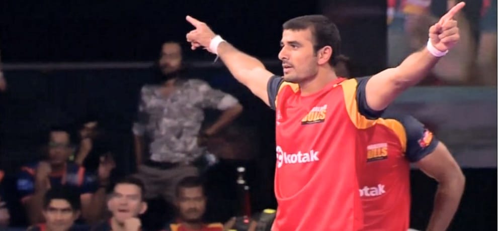 Kabaddi Star Ajay Thakur will Play in Sachin Tendulkar Team in Indian Pro Kabaddi League.