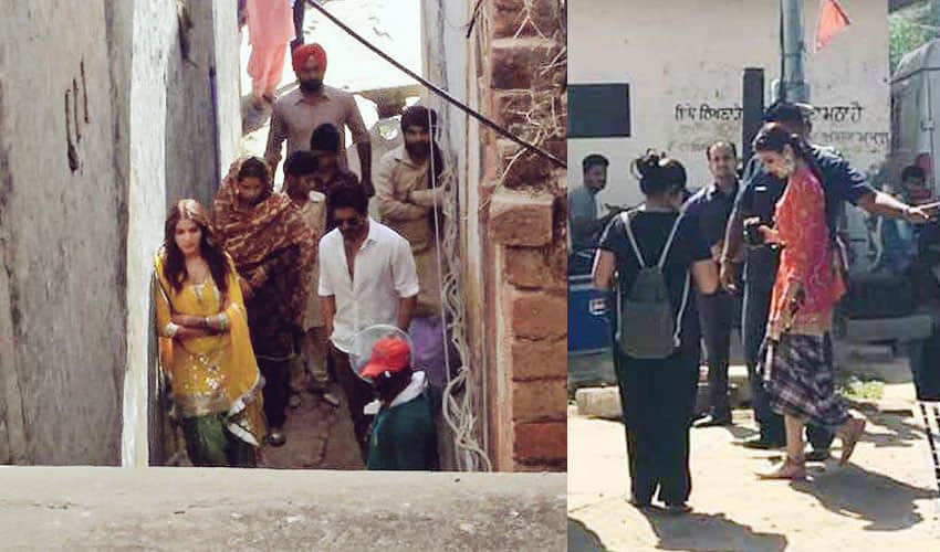 Shahrukh Khan & Anushka Sharma Spotted IN Ludhiana For Imtiaz Ali's Next