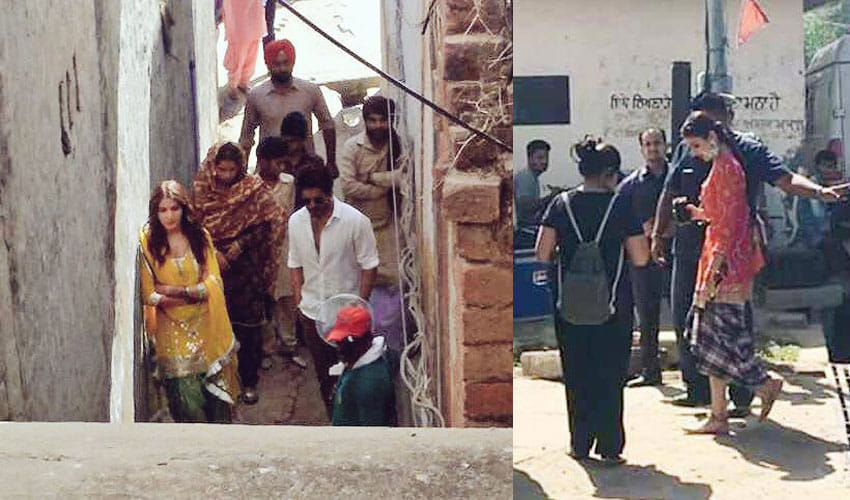 Shahrukh Khan & Anushka Sharma Spotted IN Ludhiana For Imtiaz Ali's Next