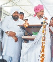 congress raily, deepandra hudda, people, congress workers, kaithal