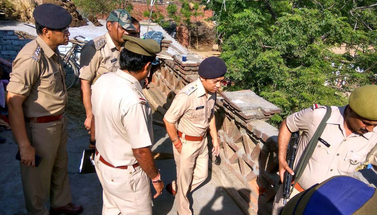 Explosion during bomb making, Youth's side blown
