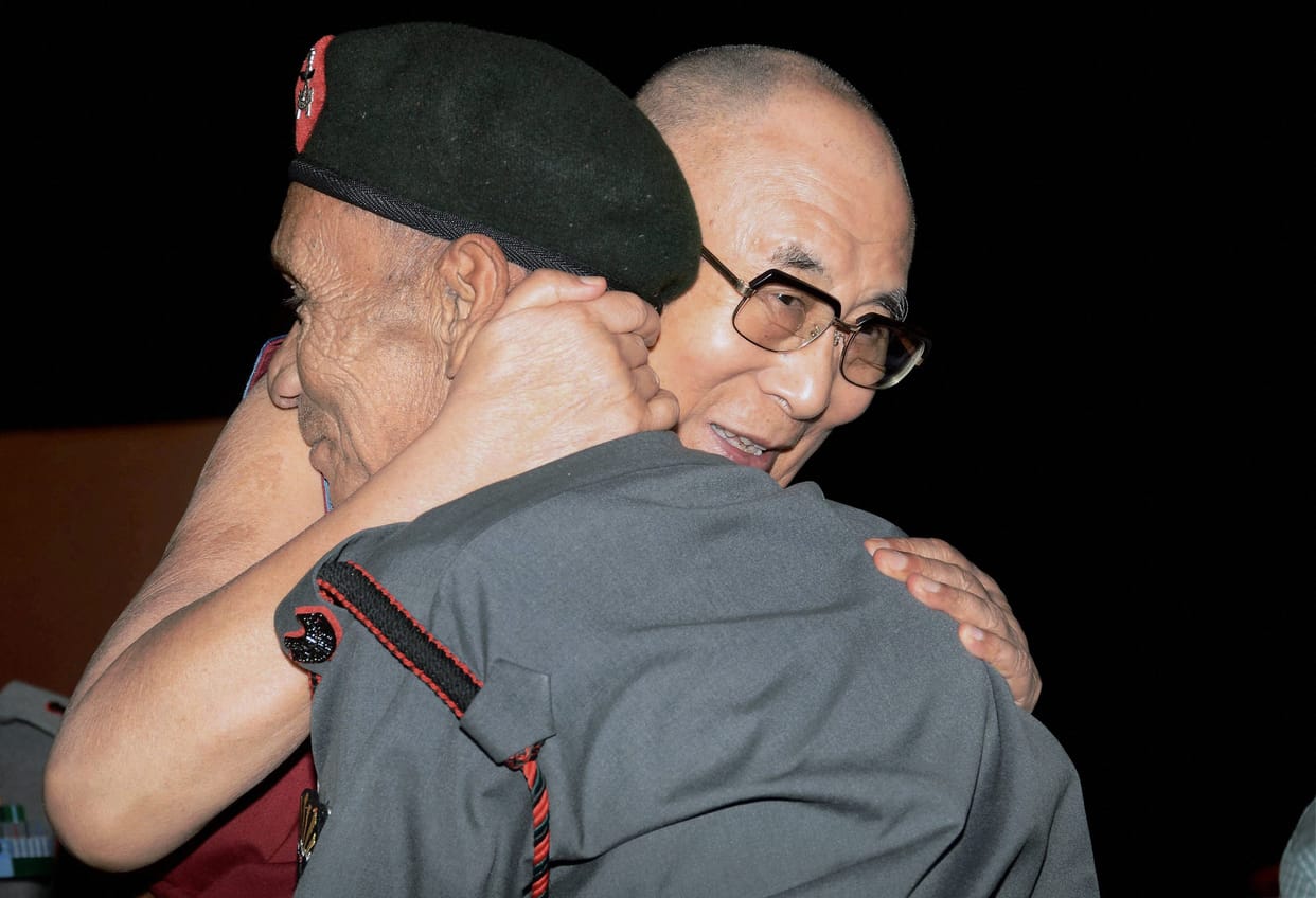Dalai Lama met a young man who secured his life 58 years ago